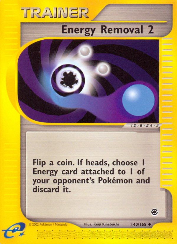 Energy Removal 2 (140/165) [Expedition: Base Set] | The Gaming-Verse