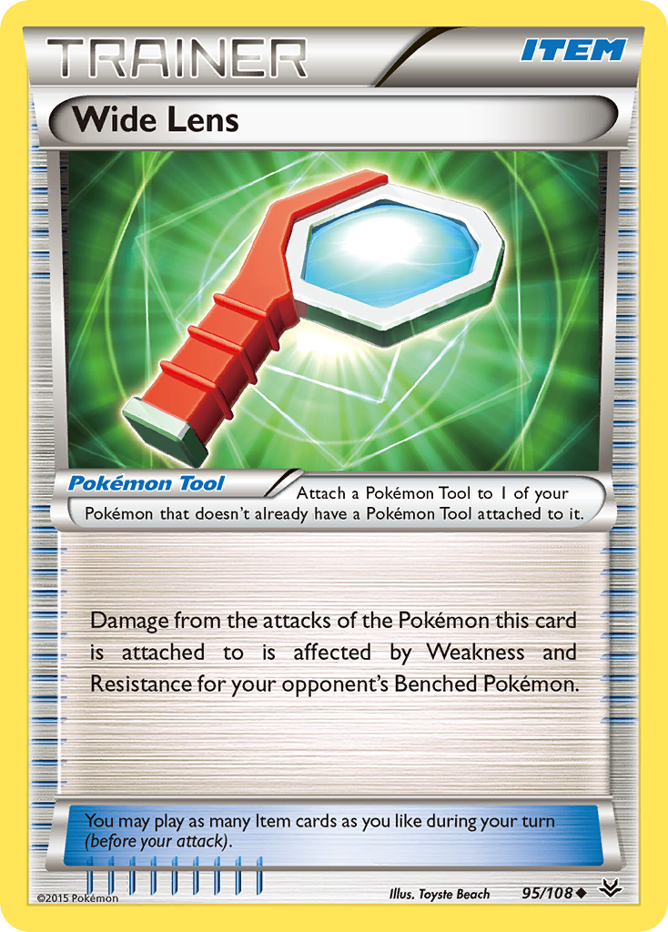 Wide Lens (95/108) [XY: Roaring Skies] | The Gaming-Verse