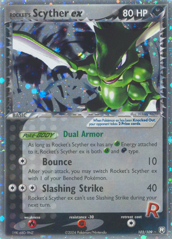 Rocket's Scyther ex (102/109) [EX: Team Rocket Returns] | The Gaming-Verse