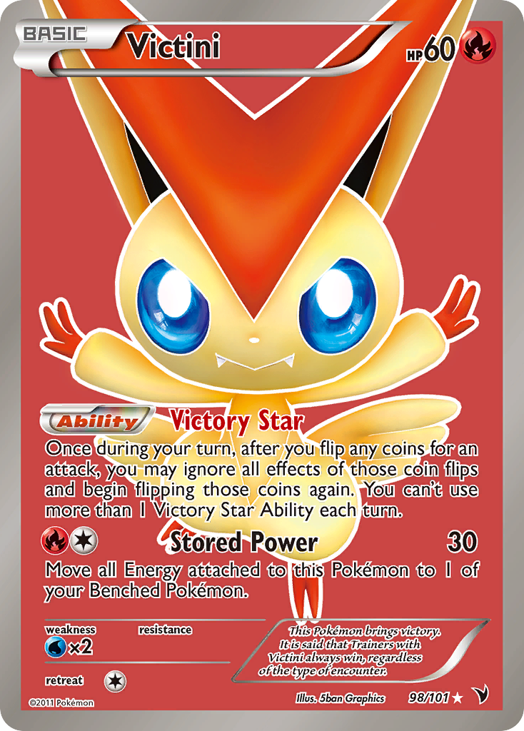 Victini (98/101) [Black & White: Noble Victories] | The Gaming-Verse