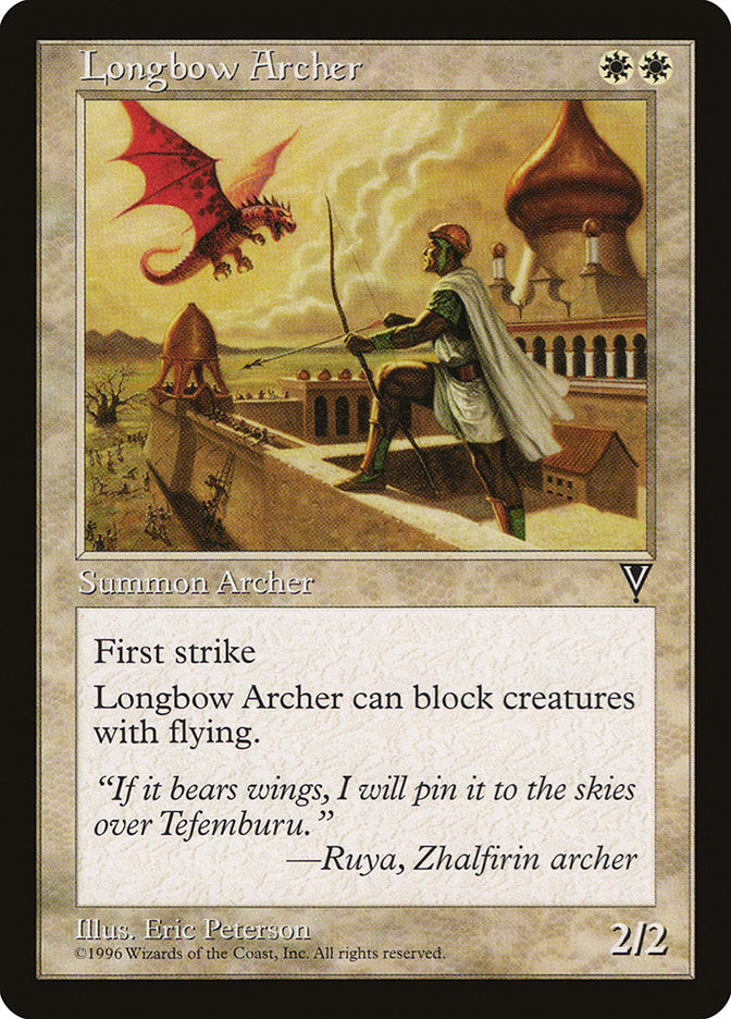 Longbow Archer [Visions] | The Gaming-Verse