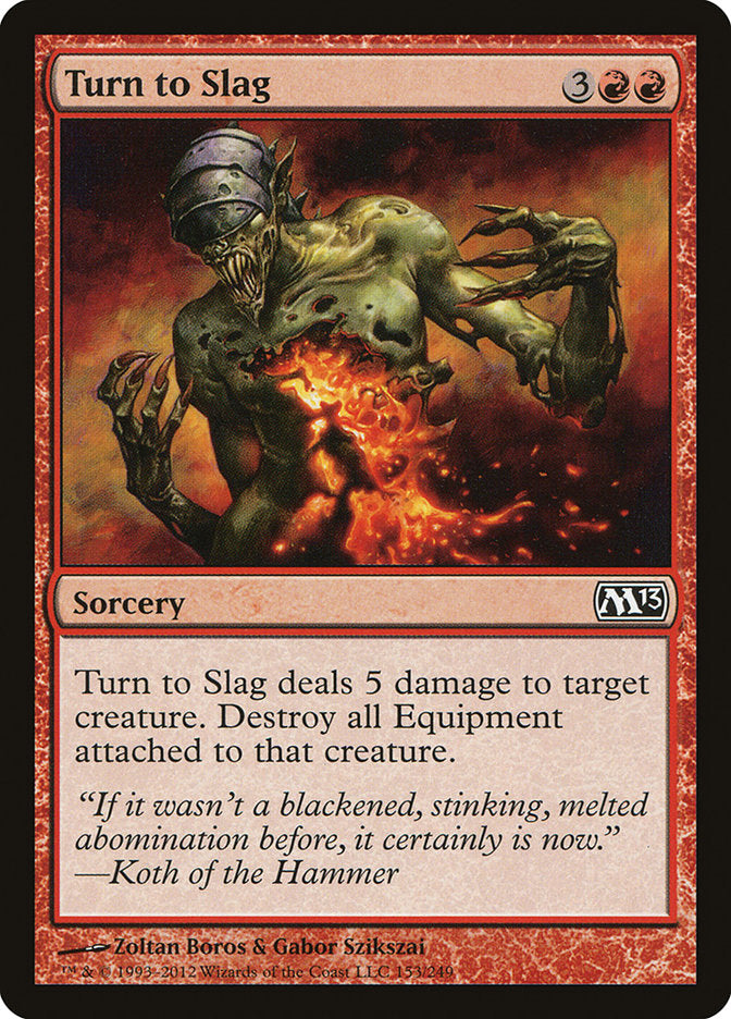 Turn to Slag [Magic 2013] | The Gaming-Verse