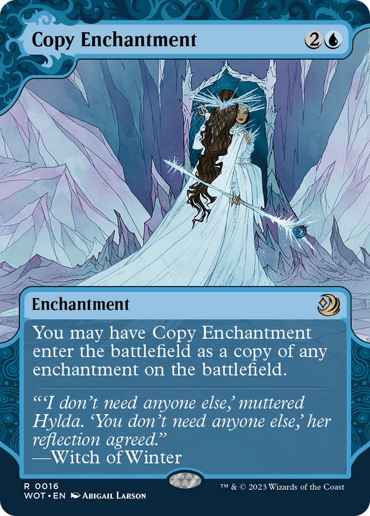 Copy Enchantment [Wilds of Eldraine: Enchanting Tales] | The Gaming-Verse