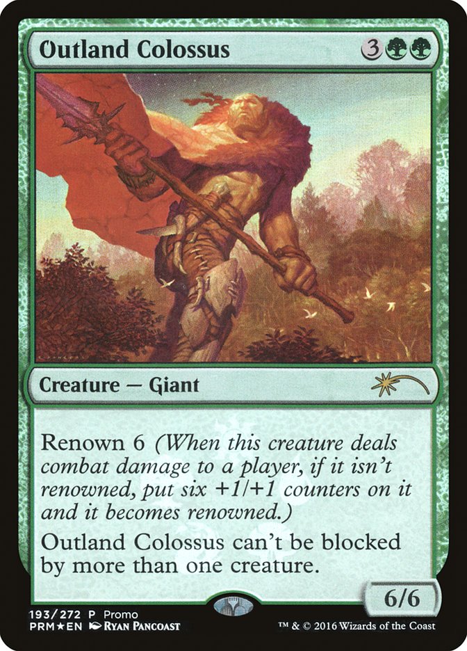 Outland Colossus [Resale Promos] | The Gaming-Verse