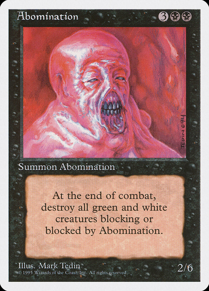 Abomination [Fourth Edition] | The Gaming-Verse