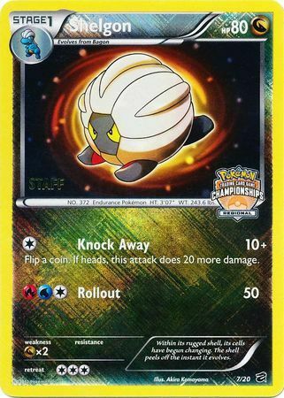 Shelgon (7/20) (Regional Championship Promo Staff) [Black & White: Dragon Vault] | The Gaming-Verse