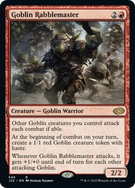 Goblin Rabblemaster [Jumpstart 2022] | The Gaming-Verse