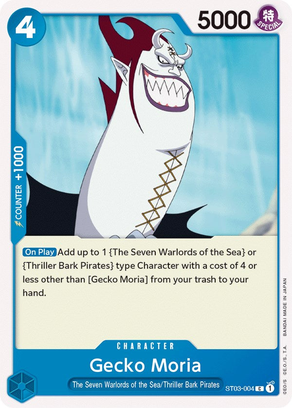 Gecko Moria [Starter Deck: The Seven Warlords of The Sea] | The Gaming-Verse