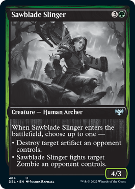 Sawblade Slinger [Innistrad: Double Feature] | The Gaming-Verse