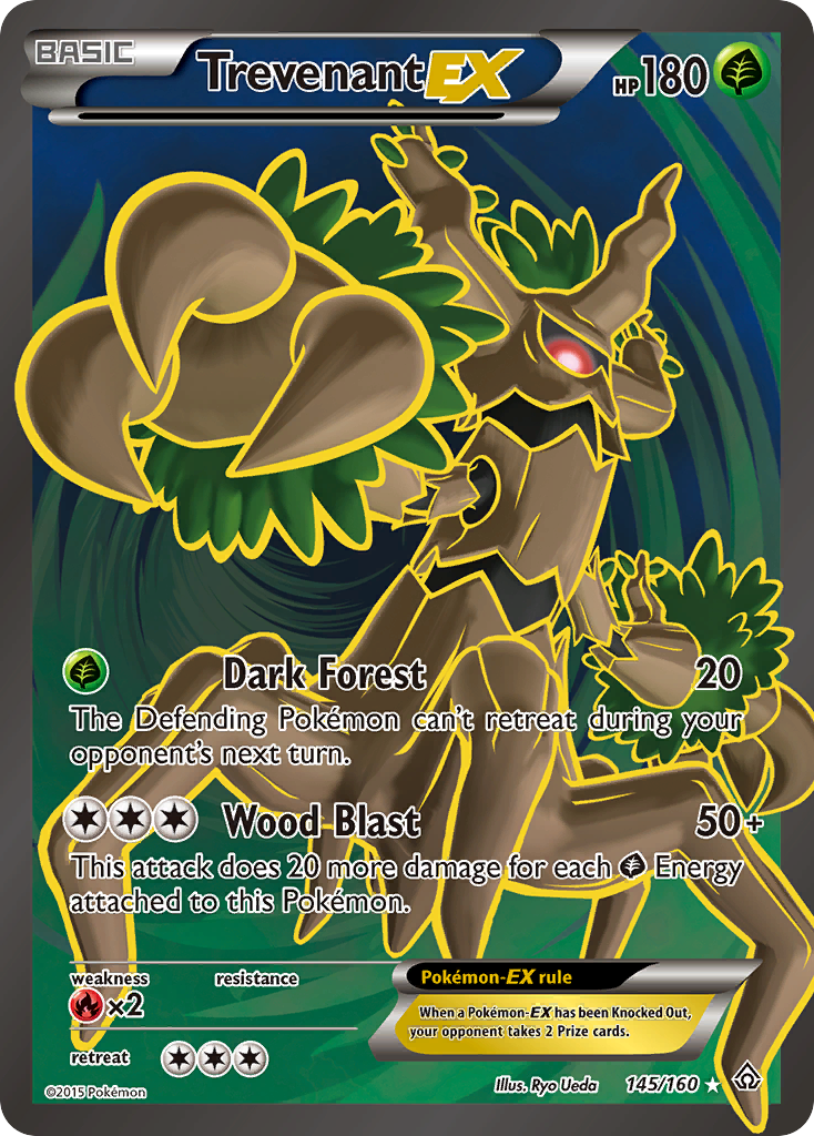 Trevenant EX (145/160) [XY: Primal Clash] | The Gaming-Verse