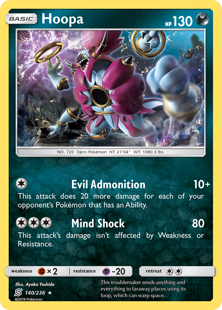 Hoopa (140/236) [Sun & Moon: Unified Minds] | The Gaming-Verse