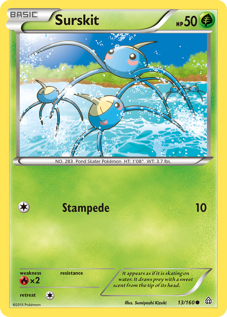 Surskit (13/160) [XY: Primal Clash] | The Gaming-Verse