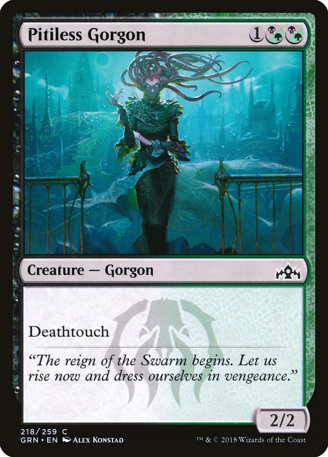 Pitiless Gorgon [Guilds of Ravnica] | The Gaming-Verse