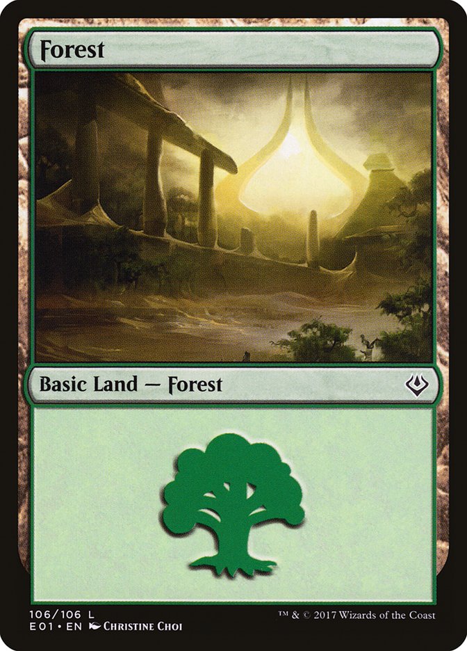 Forest (#106) [Archenemy: Nicol Bolas] | The Gaming-Verse