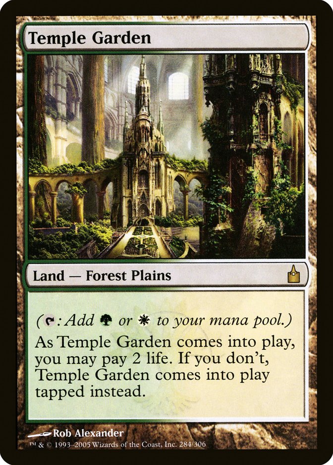 Temple Garden [Ravnica: City of Guilds] | The Gaming-Verse