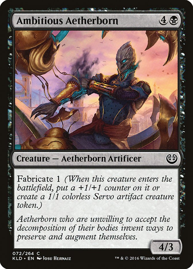 Ambitious Aetherborn [Kaladesh] | The Gaming-Verse