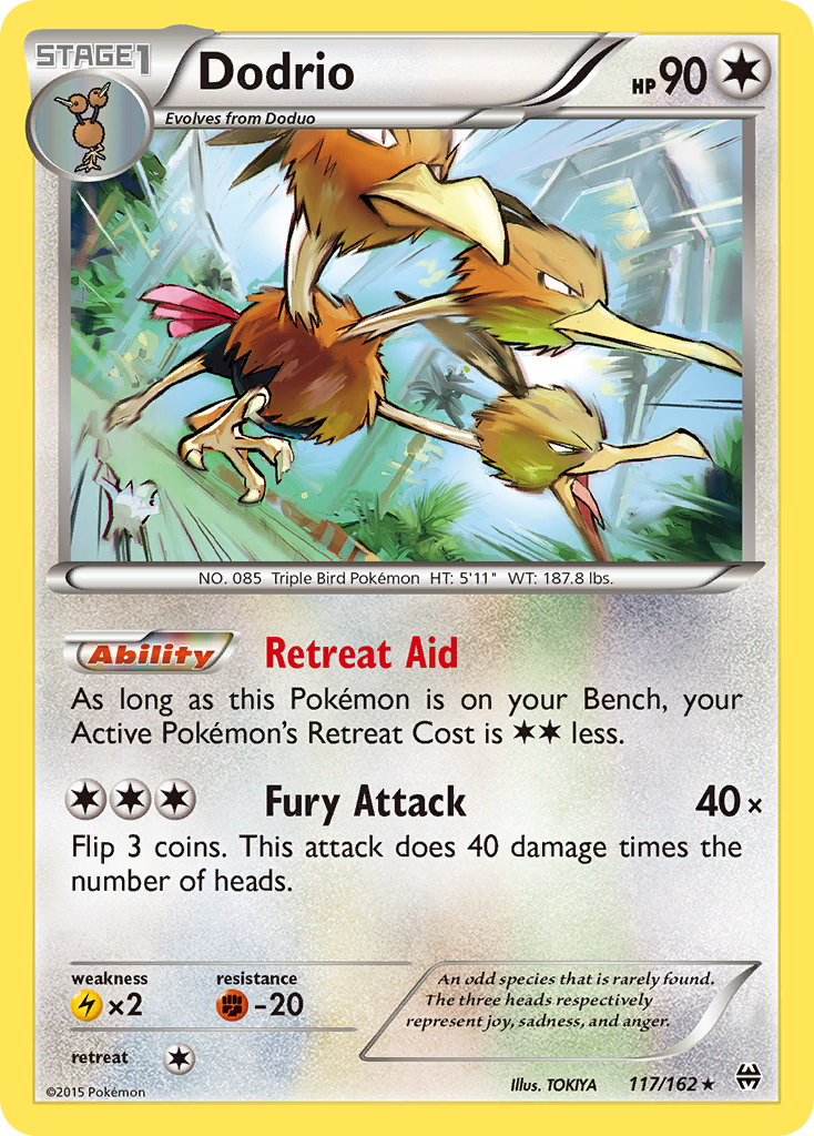 Dodrio (117/162) [XY: BREAKthrough] | The Gaming-Verse