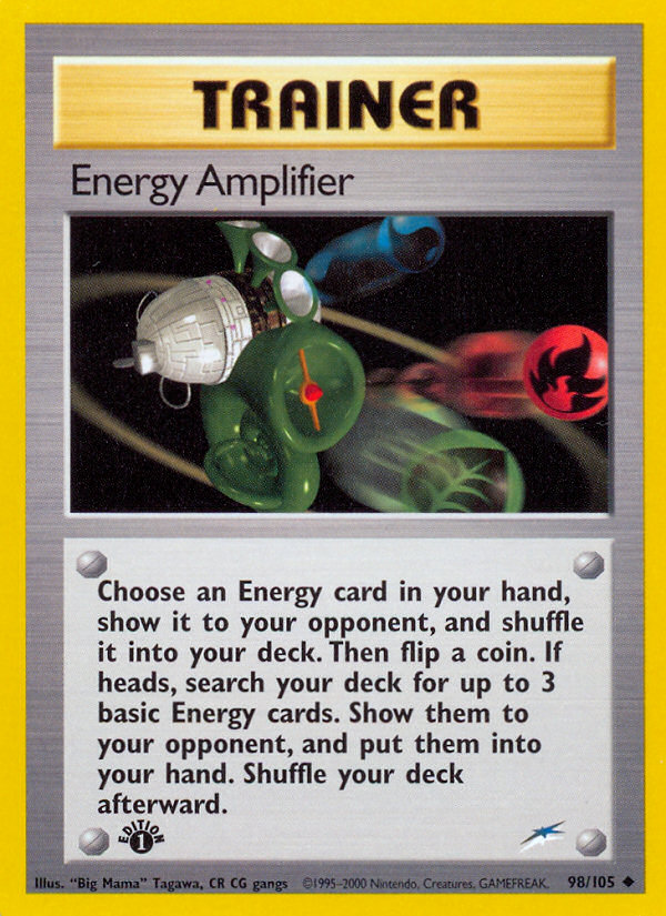 Energy Amplifier (98/105) [Neo Destiny 1st Edition] | The Gaming-Verse