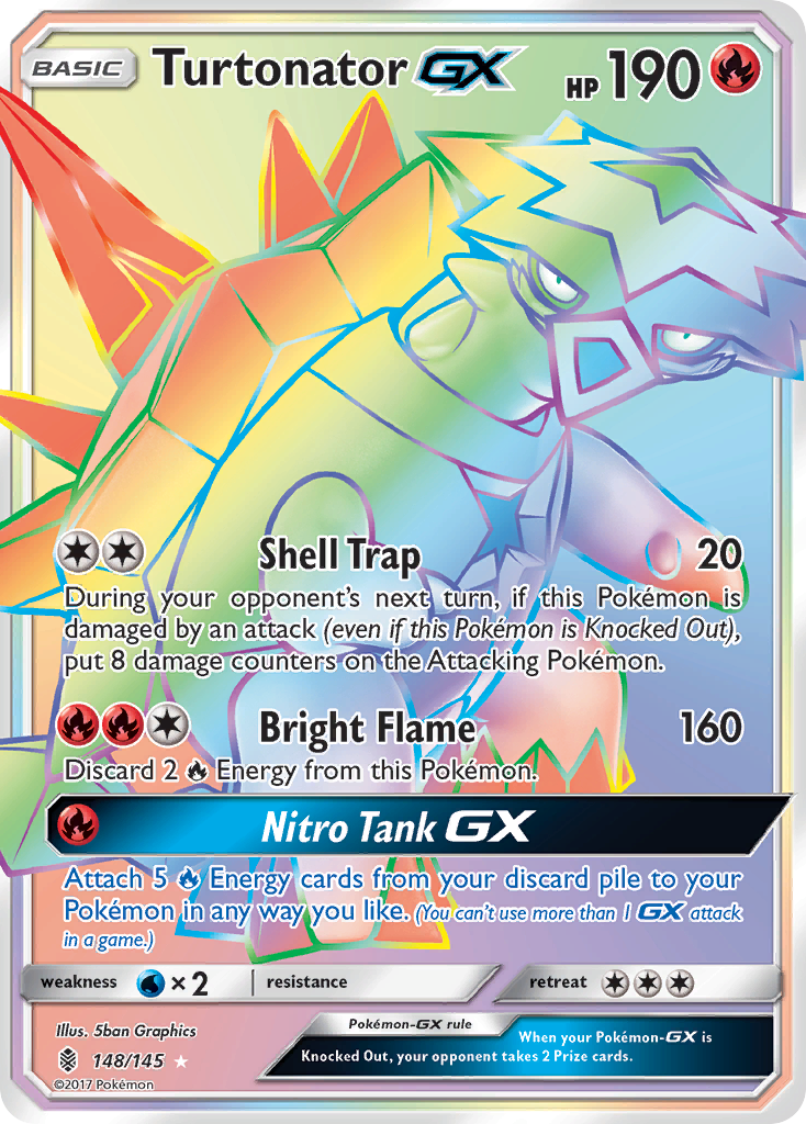 Turtonator GX (148/145) [Sun & Moon: Guardians Rising] | The Gaming-Verse