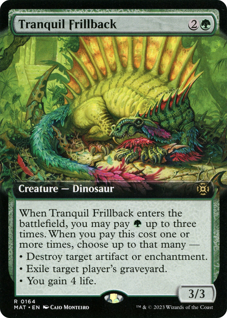 Tranquil Frillback (Extended Art) [March of the Machine: The Aftermath] | The Gaming-Verse