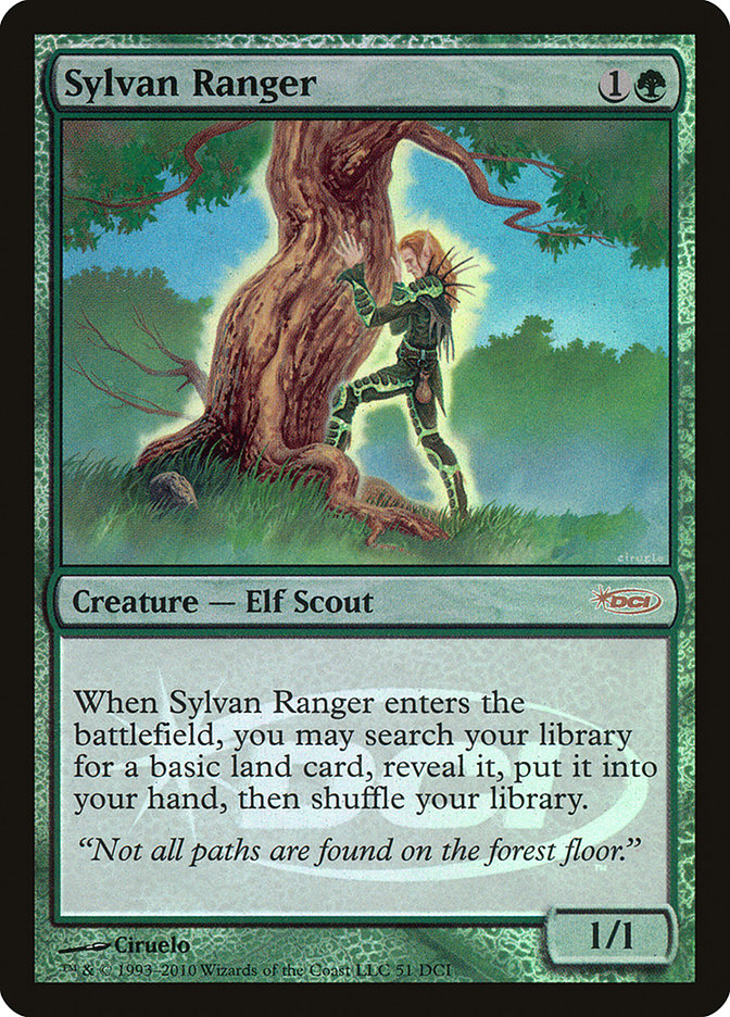 Sylvan Ranger [Wizards Play Network 2010] | The Gaming-Verse