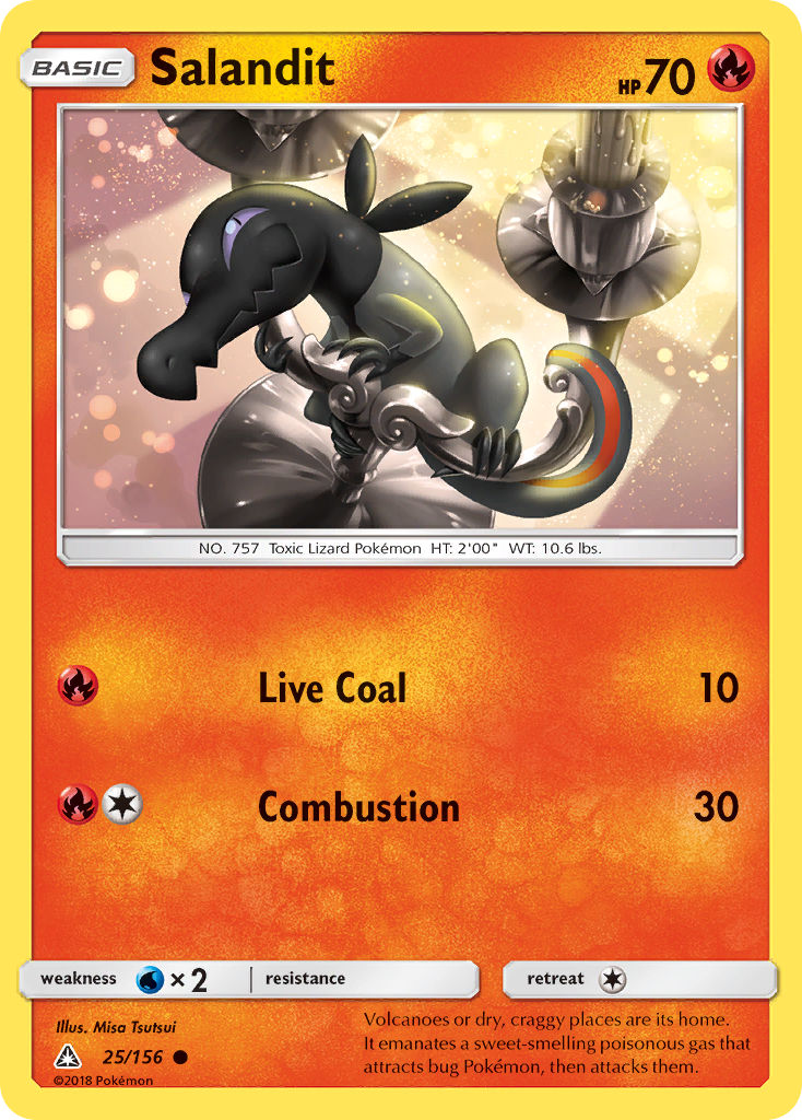 Salandit (25/156) [Sun & Moon: Ultra Prism] | The Gaming-Verse