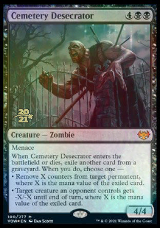 Cemetery Desecrator [Innistrad: Crimson Vow Prerelease Promos] | The Gaming-Verse