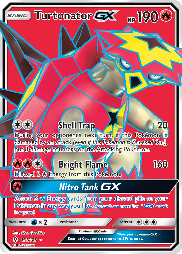 Turtonator GX (131/145) [Sun & Moon: Guardians Rising] | The Gaming-Verse