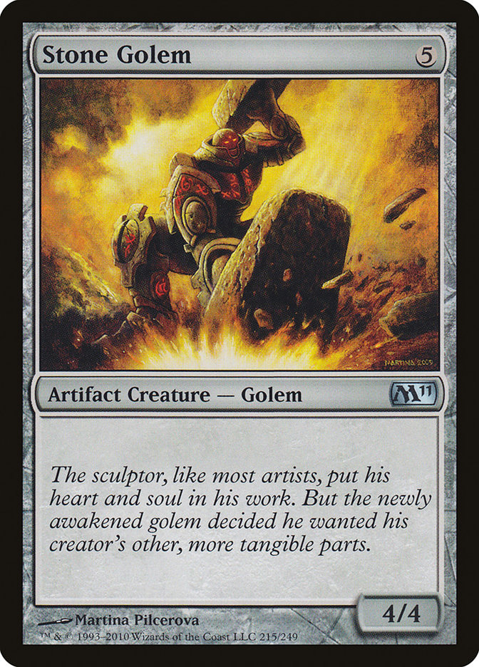 Stone Golem [Magic 2011] | The Gaming-Verse