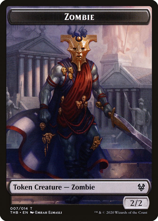 Zombie Token [Theros Beyond Death] | The Gaming-Verse