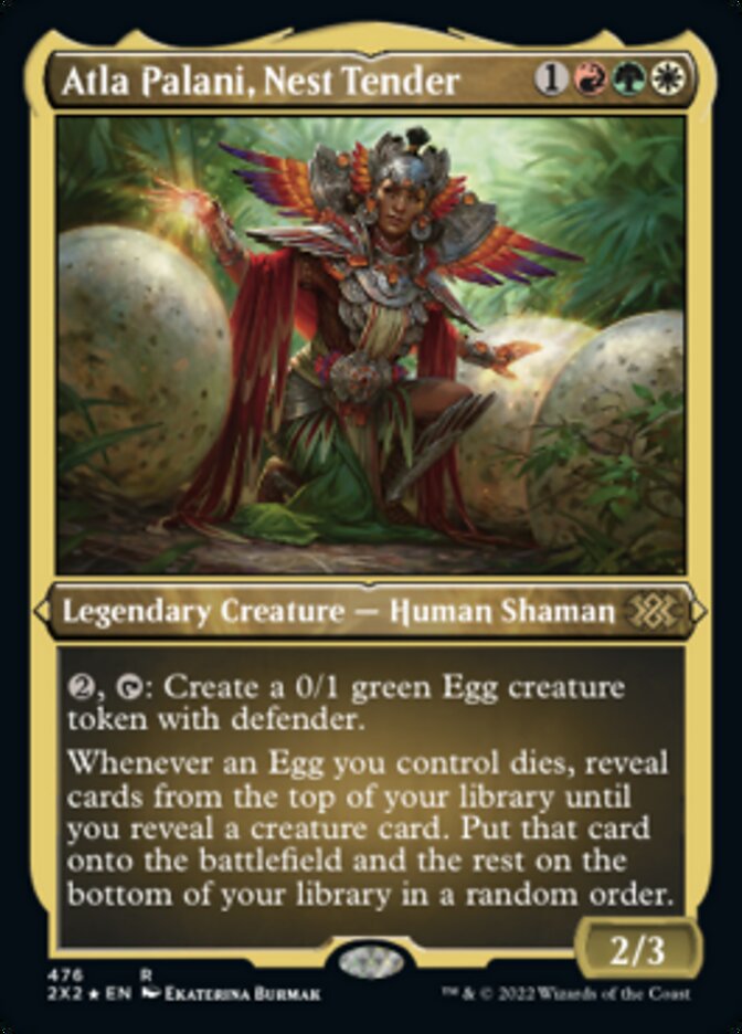 Atla Palani, Nest Tender (Foil Etched) [Double Masters 2022] | The Gaming-Verse