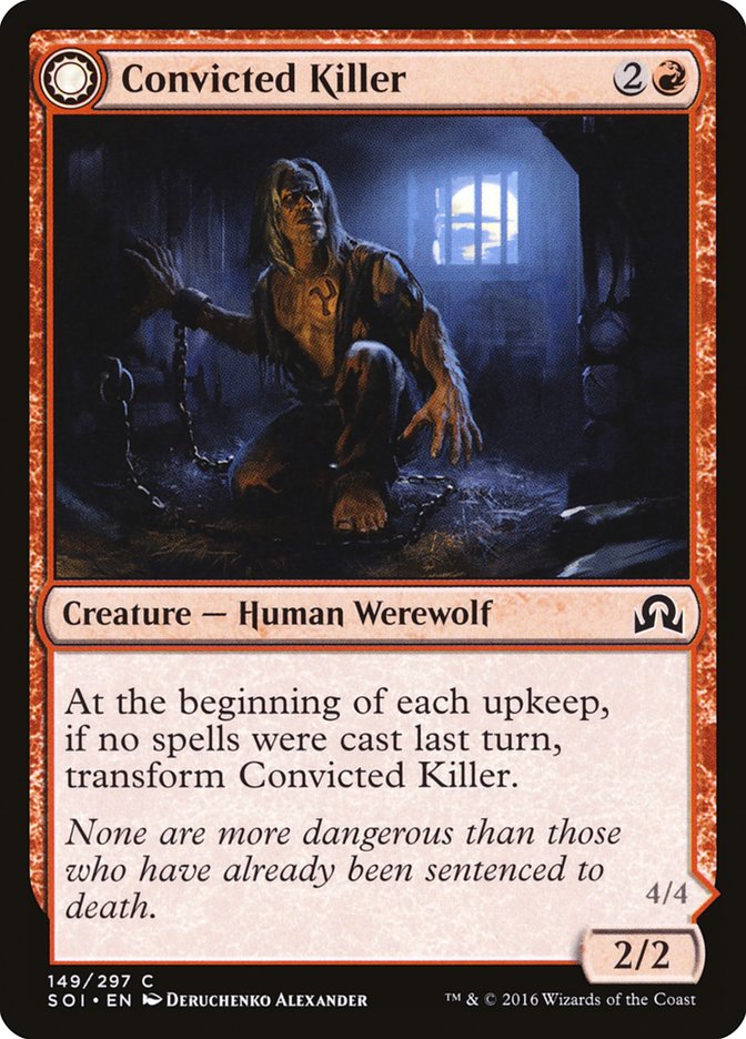Convicted Killer // Branded Howler [Shadows over Innistrad] | The Gaming-Verse