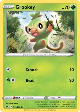 Grookey (011/202) (Premium Collection) [Sword & Shield: Base Set] | The Gaming-Verse