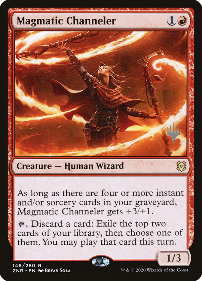 Magmatic Channeler (Promo Pack) [Zendikar Rising Promos] | The Gaming-Verse