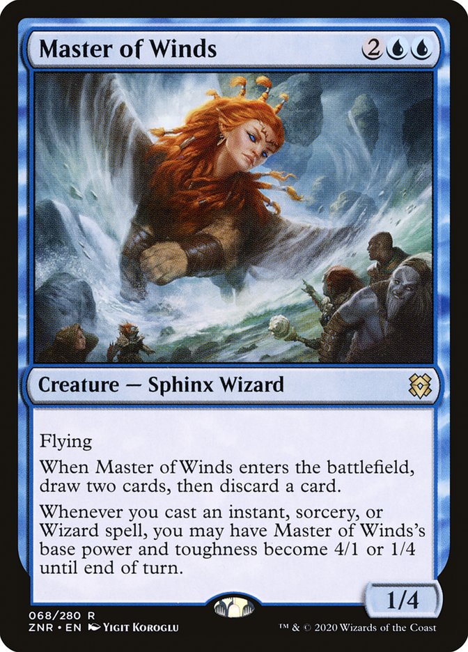 Master of Winds [Zendikar Rising] | The Gaming-Verse