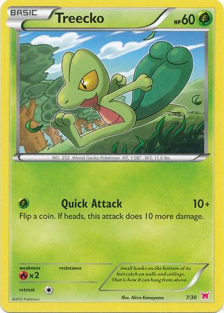 Treecko (7/30) [XY: Trainer Kit 2 - Latias] | The Gaming-Verse