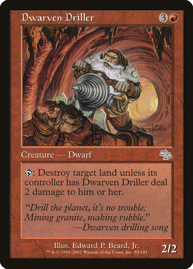 Dwarven Driller [Judgment] | The Gaming-Verse