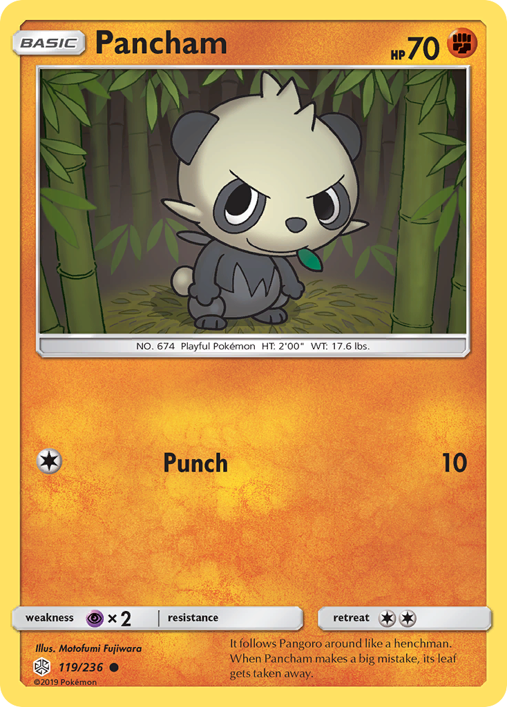 Pancham (119/236) [Sun & Moon: Cosmic Eclipse] | The Gaming-Verse