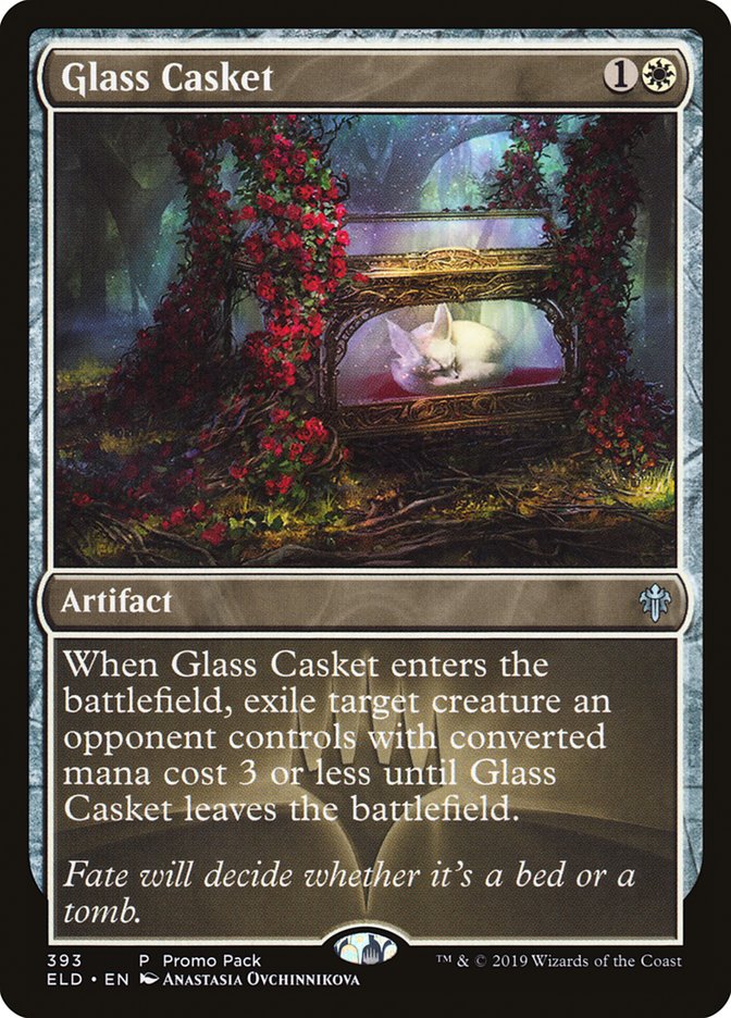 Glass Casket (Promo Pack) [Throne of Eldraine Promos] | The Gaming-Verse