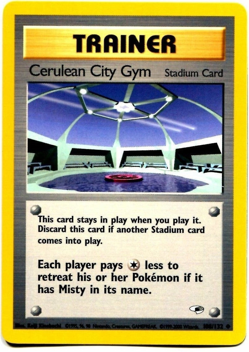 Cerulean City Gym (108/132) [Gym Heroes Unlimited] | The Gaming-Verse