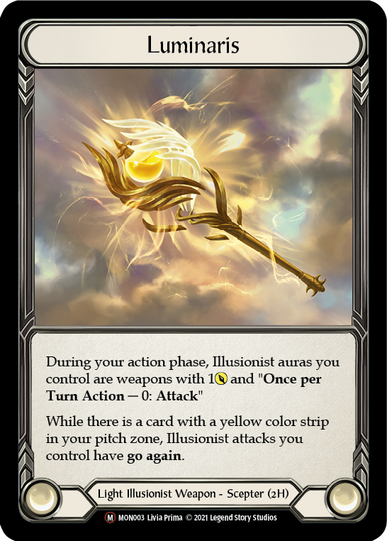 Luminaris (Rainbow Foil) [U-MON003-RF] Unlimited Rainbow Foil | The Gaming-Verse