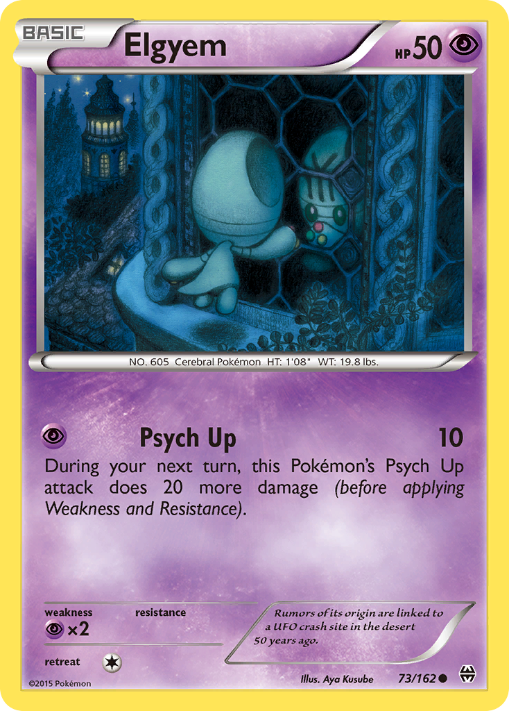 Elgyem (73/162) [XY: BREAKthrough] | The Gaming-Verse