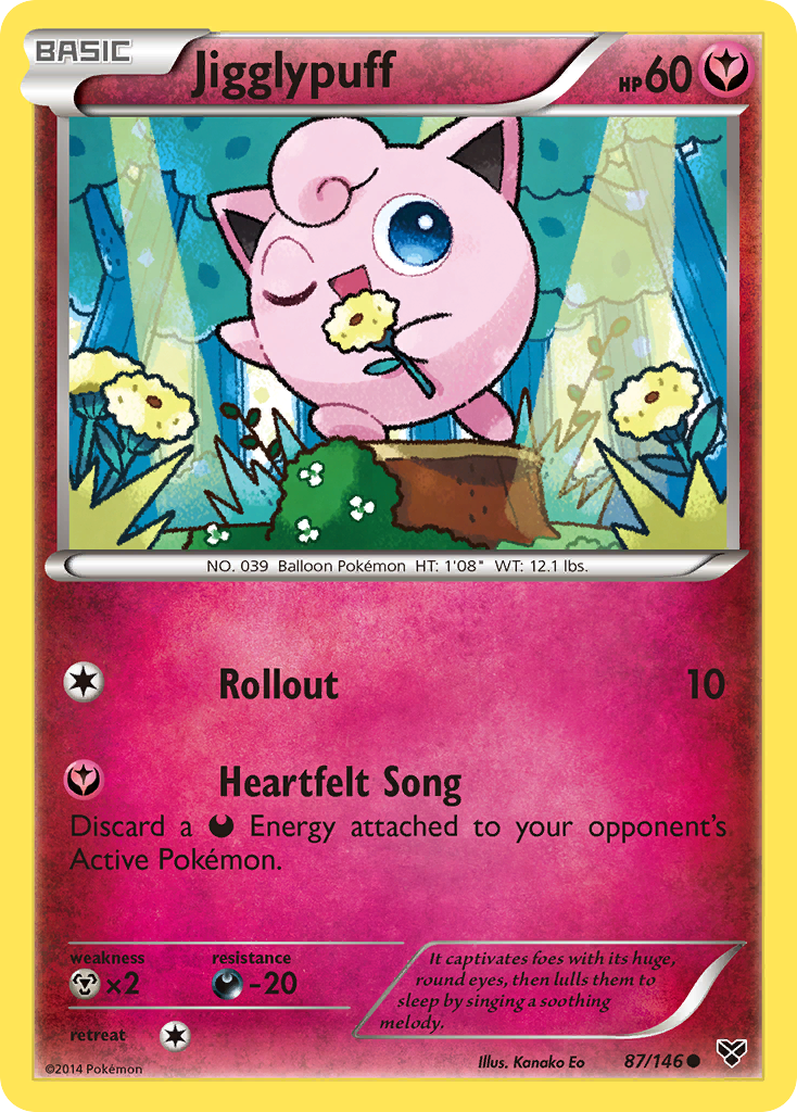 Jigglypuff (87/146) [XY: Base Set] | The Gaming-Verse