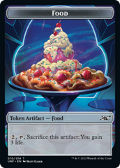 Squirrel // Food (010) Double-sided Token [Unfinity Tokens] | The Gaming-Verse