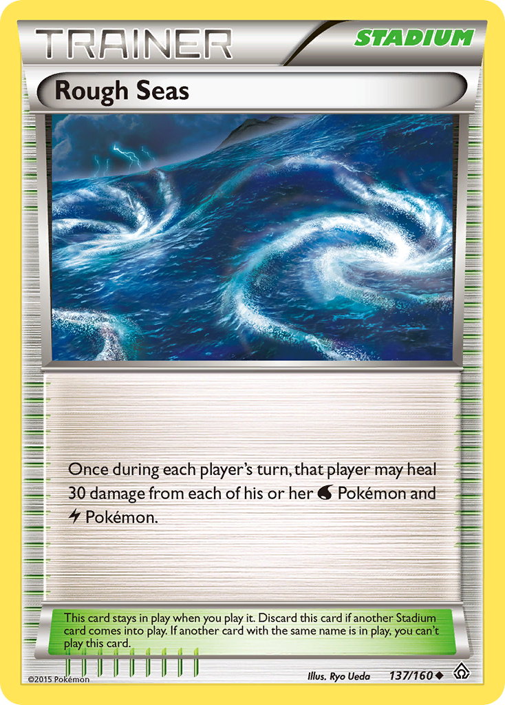 Rough Seas (137/160) [XY: Primal Clash] | The Gaming-Verse