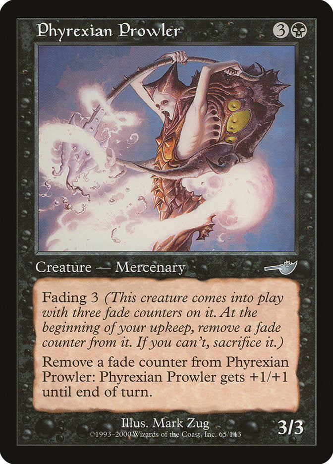 Phyrexian Prowler [Nemesis] | The Gaming-Verse