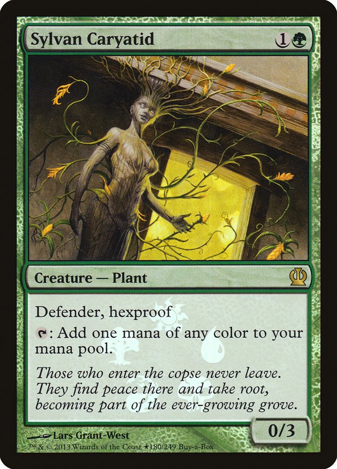 Sylvan Caryatid (Buy-A-Box) [Theros Promos] | The Gaming-Verse