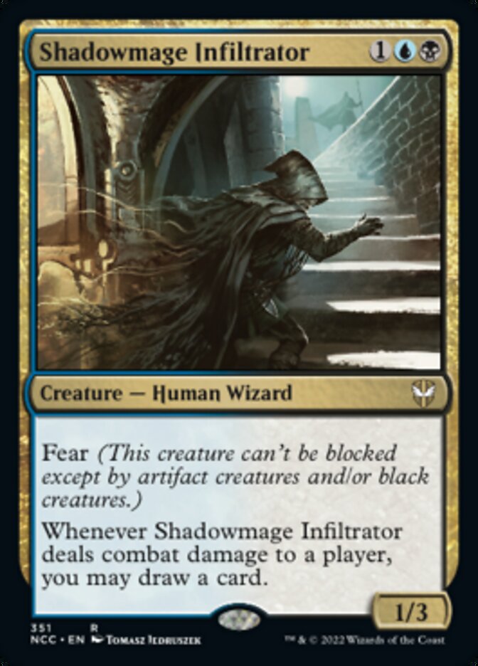 Shadowmage Infiltrator [Streets of New Capenna Commander] | The Gaming-Verse