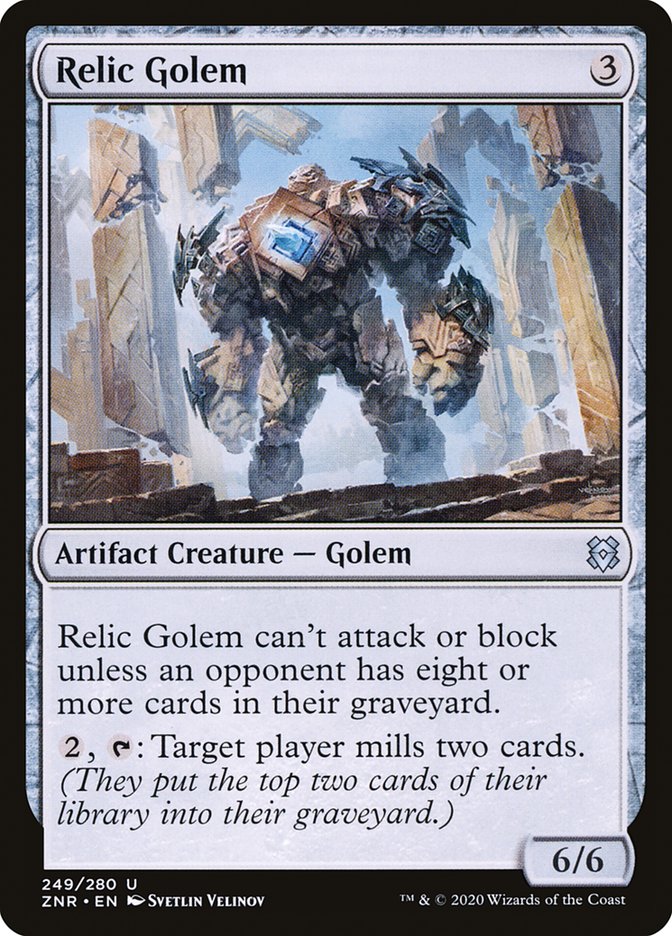 Relic Golem [Zendikar Rising] | The Gaming-Verse