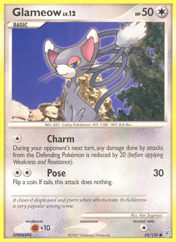 Glameow (83/130) [Diamond & Pearl: Base Set] | The Gaming-Verse